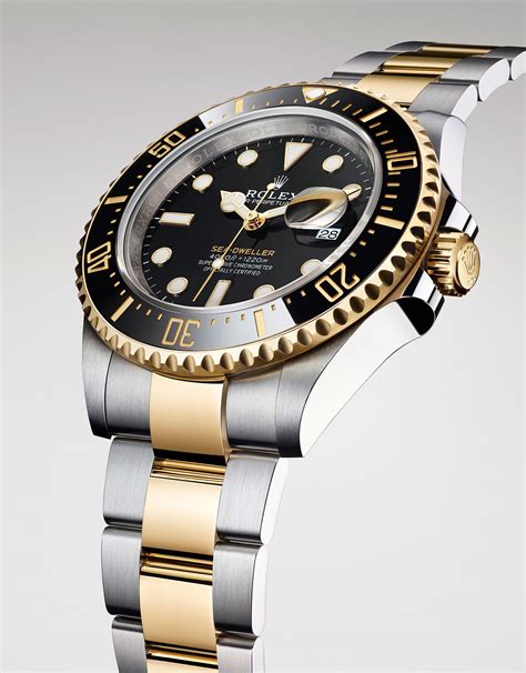 rolex deepsea two tone|rolex deepsea sea dweller price.